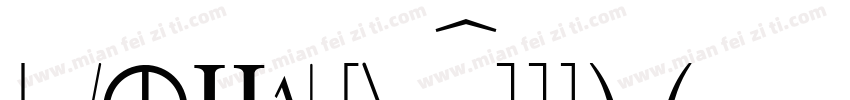 jsMath-cmmi10 cmmi10字体转换